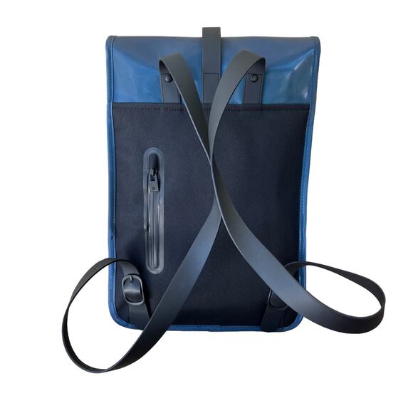 Rains Mini Unisex Waterproof Backpack in 25 Sonic / Blue main image 8